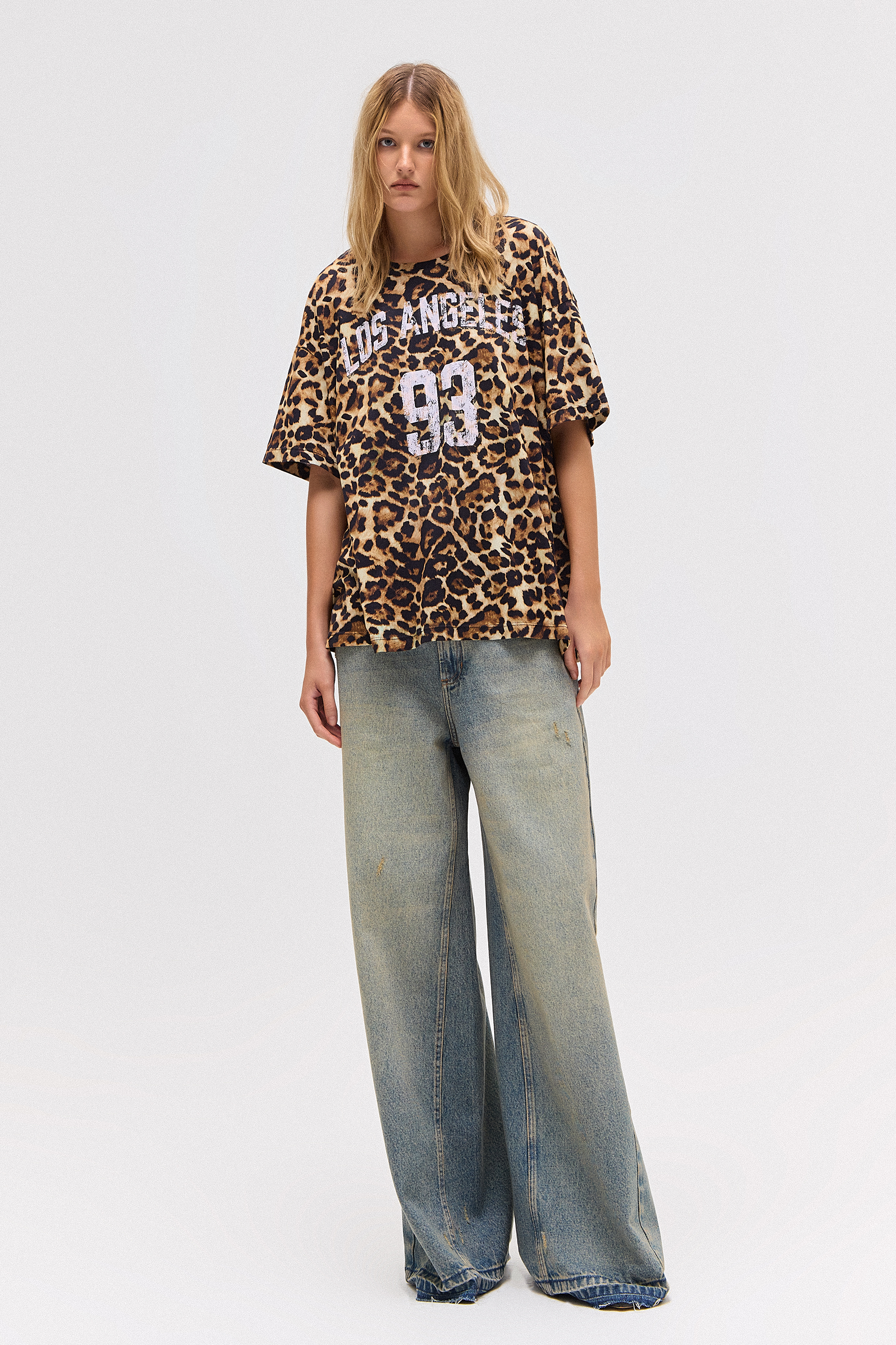 CAMISETA MALHA ONÇA LOS ANGELES – TIG STORE