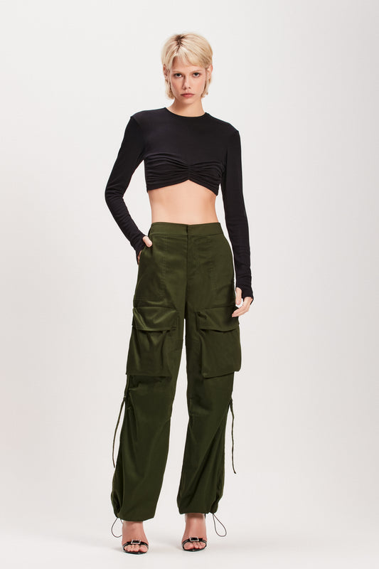 CALÇA CARGO COTTON PREMIUM VERDE (8080366764259)