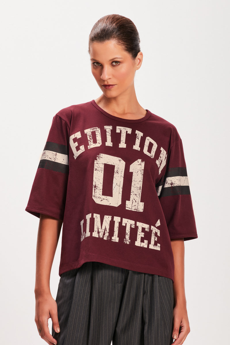 CAMISETA EDITION LIMITEÉ BORDÔ (8080367354083)