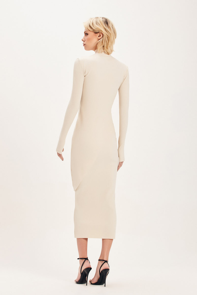 SAIA MIDI MALHA CANELADA OFF WHITE (8099000484067)