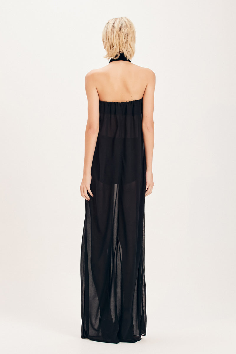 VESTIDO LONGO TOMARA QUE CAIA GGT PRETO (8099001008355)