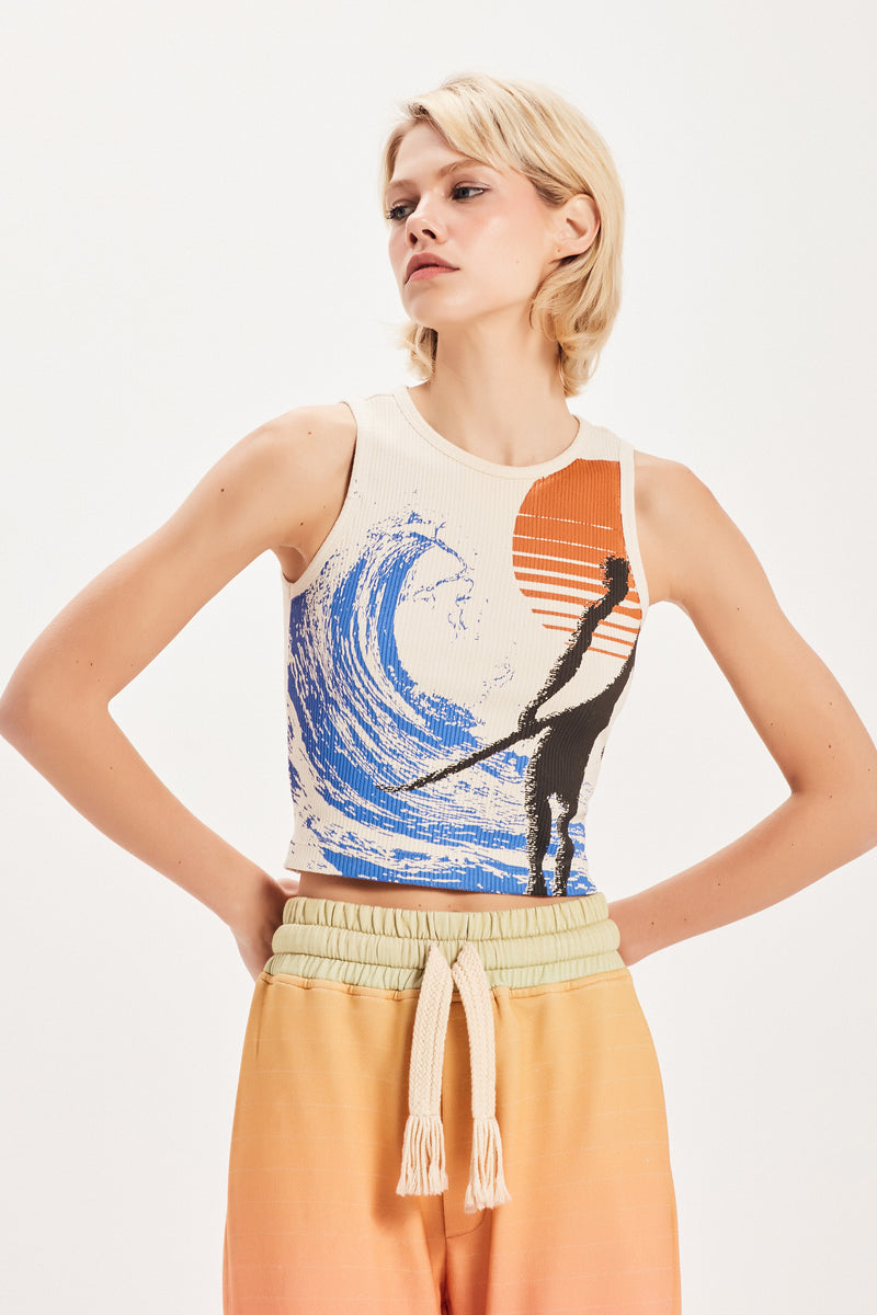 REGATA CROPPED SURF OFF WHITE (8099000221923)