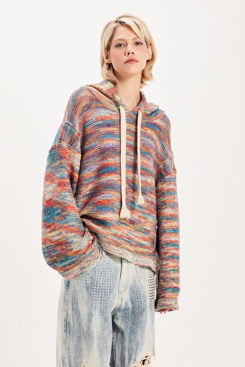 BLUSA TRICOT COM CAPUZ MULTICOLOR (8098997502179)