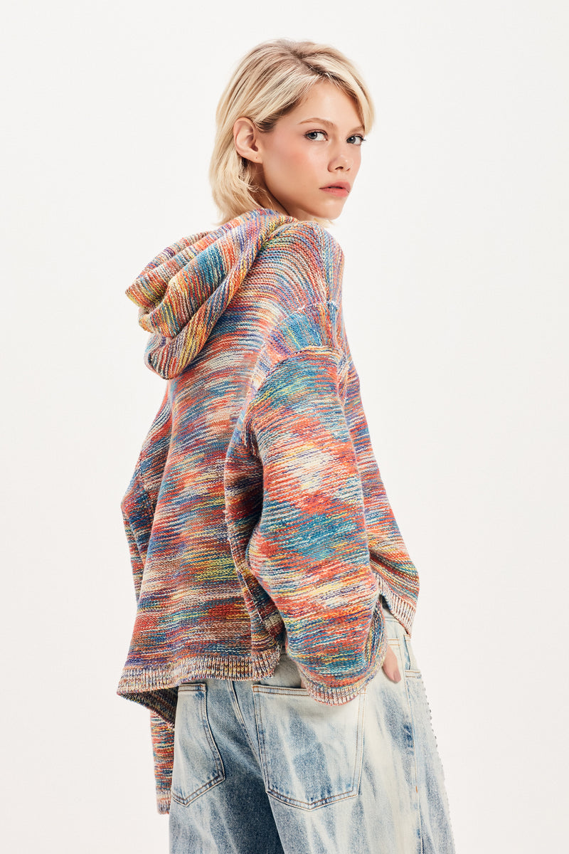 BLUSA TRICOT COM CAPUZ MULTICOLOR (8098997502179)