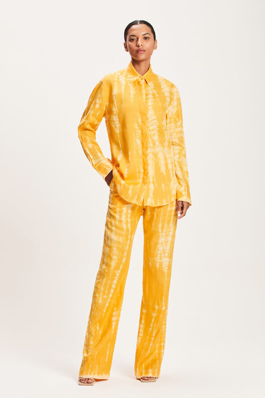 CAMISA LINHO TIE DYE AMARELO (8112394338531)