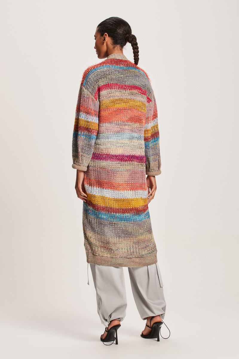 CARDIGAN TRICOT MIDI MULTICOLOR (8112394731747)