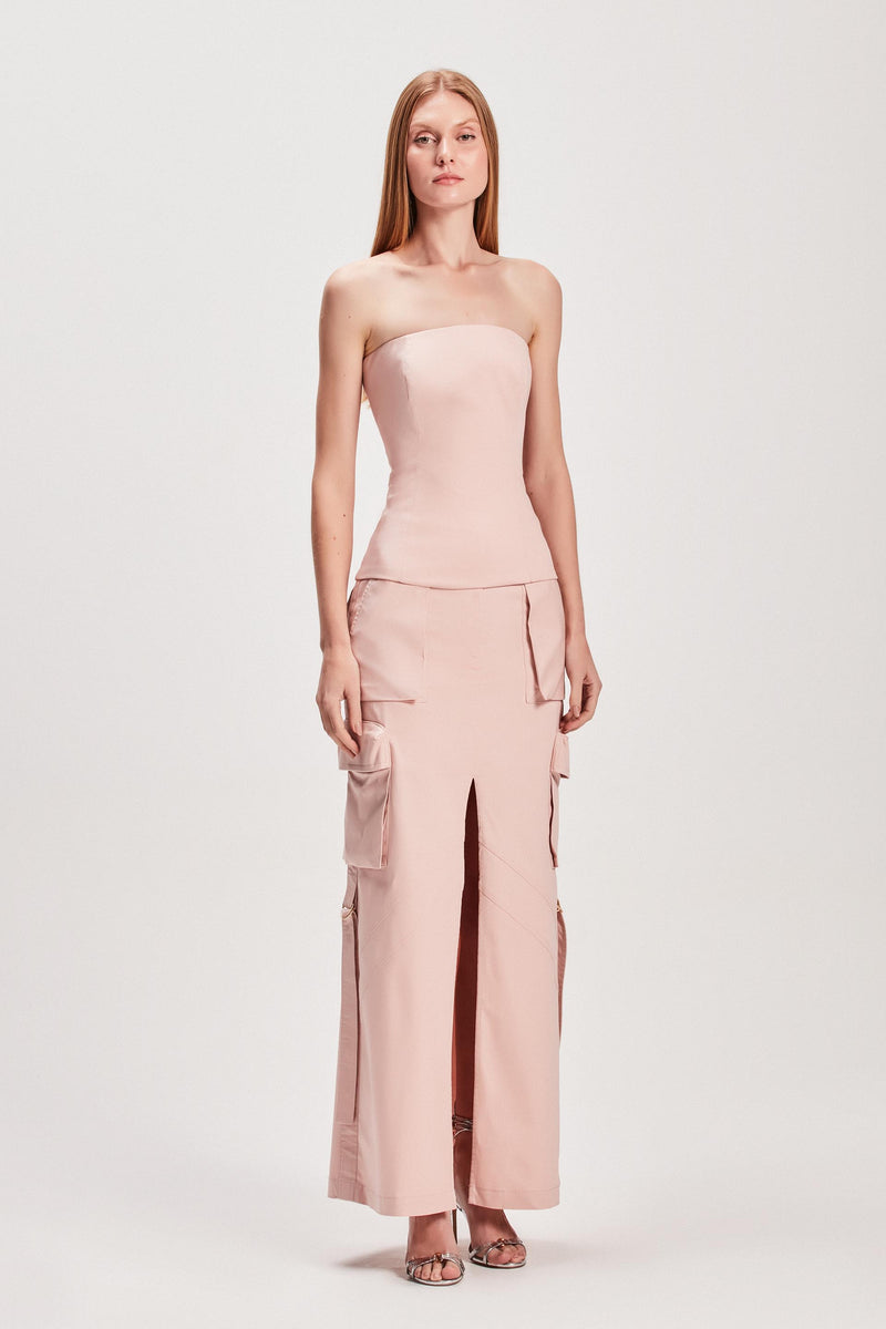 SAIA LONGA CARGO COTTON PREMIUM ROSA (8127963168995)