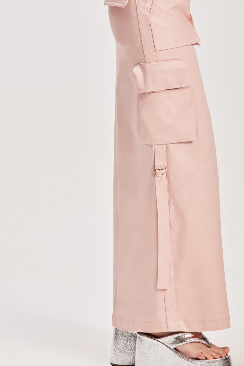 SAIA LONGA CARGO COTTON PREMIUM ROSA (8127963168995)