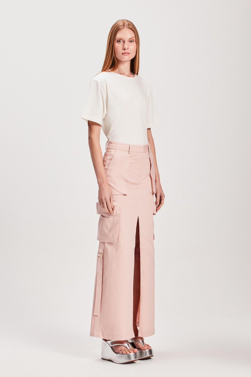 SAIA LONGA CARGO COTTON PREMIUM ROSA (8127963168995)