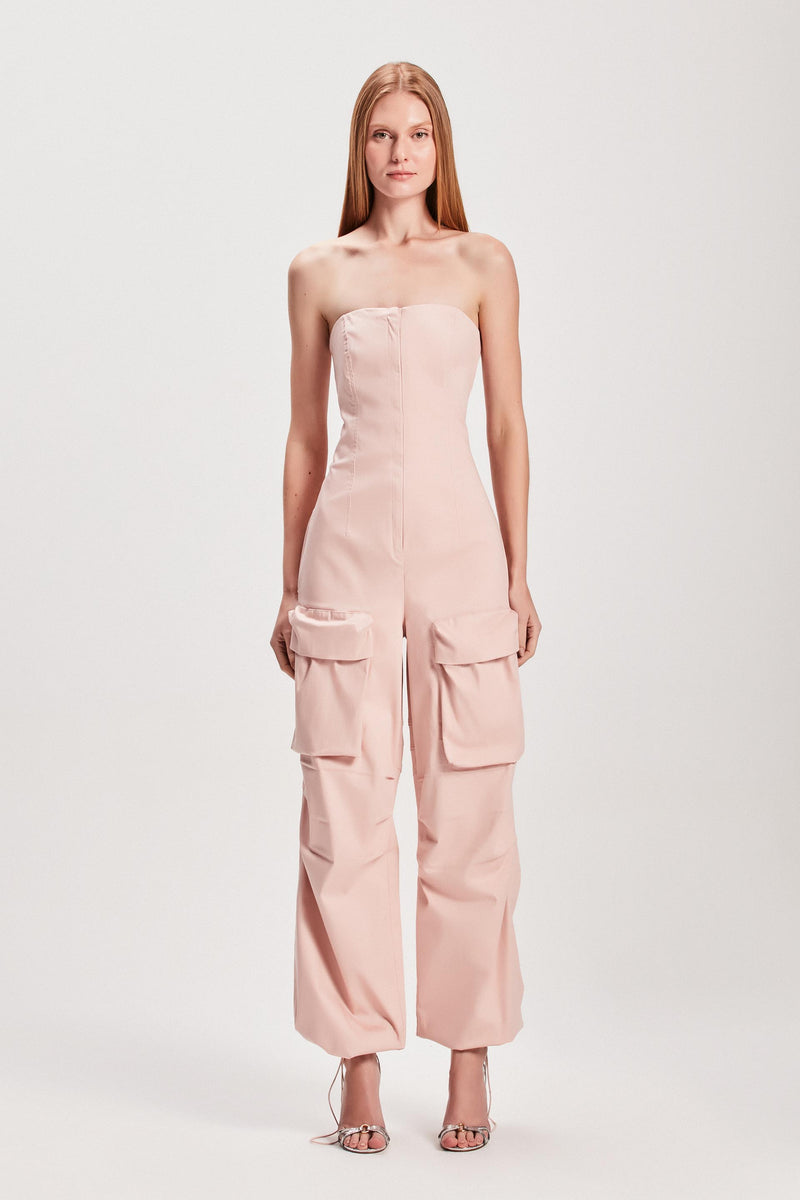 MACACÃO CARGO COTTON PREMIUM ROSA (8127962710243)