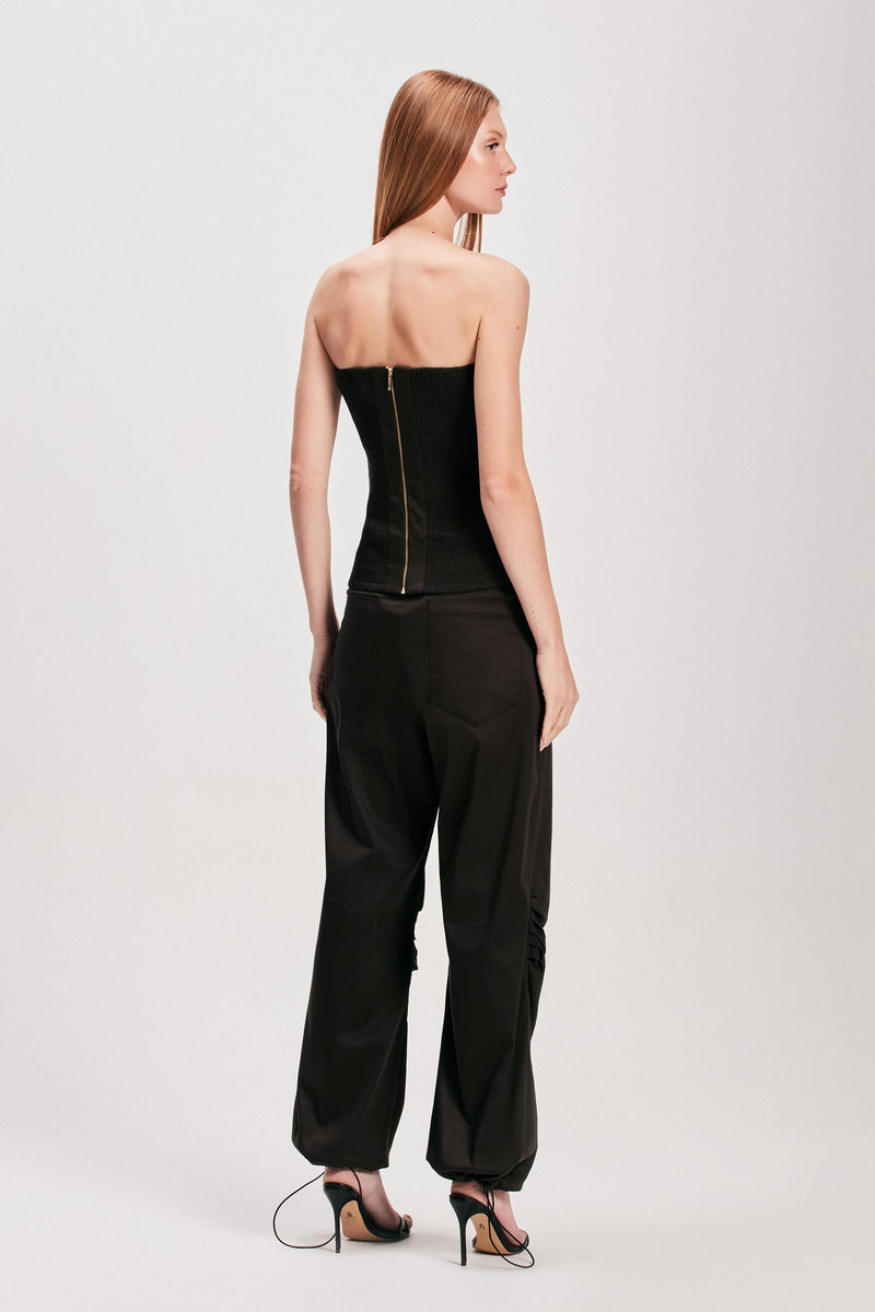 TOP CORSET COTTON PREMIUM GRAFITE (8127964217571)