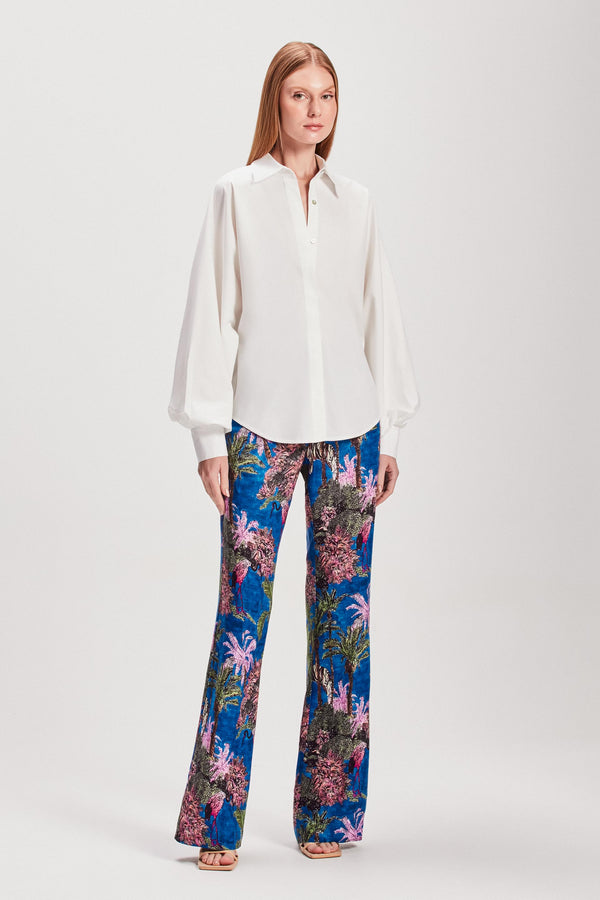CAMISA MANGA AMPLA TRICOLINE OFF WHITE (8127961923811)