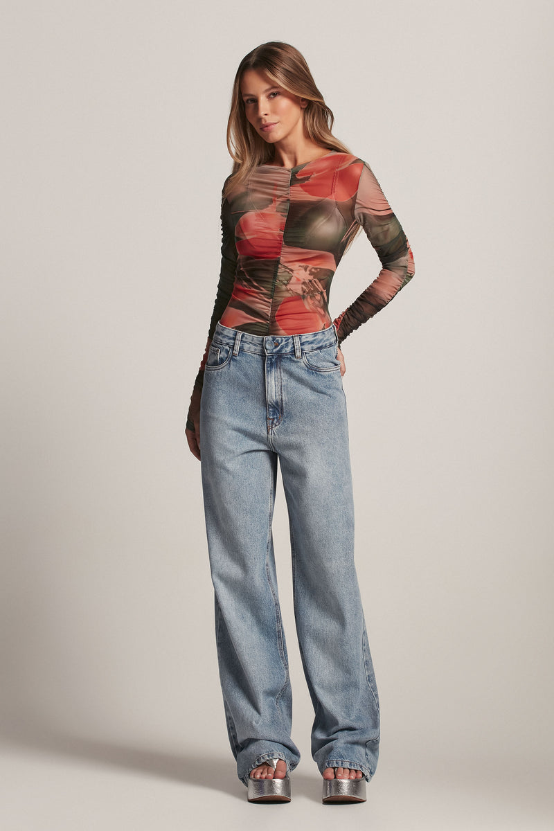 BLUSA DRAPEADA TULE ESTAMPA DRINK (8157843063011)
