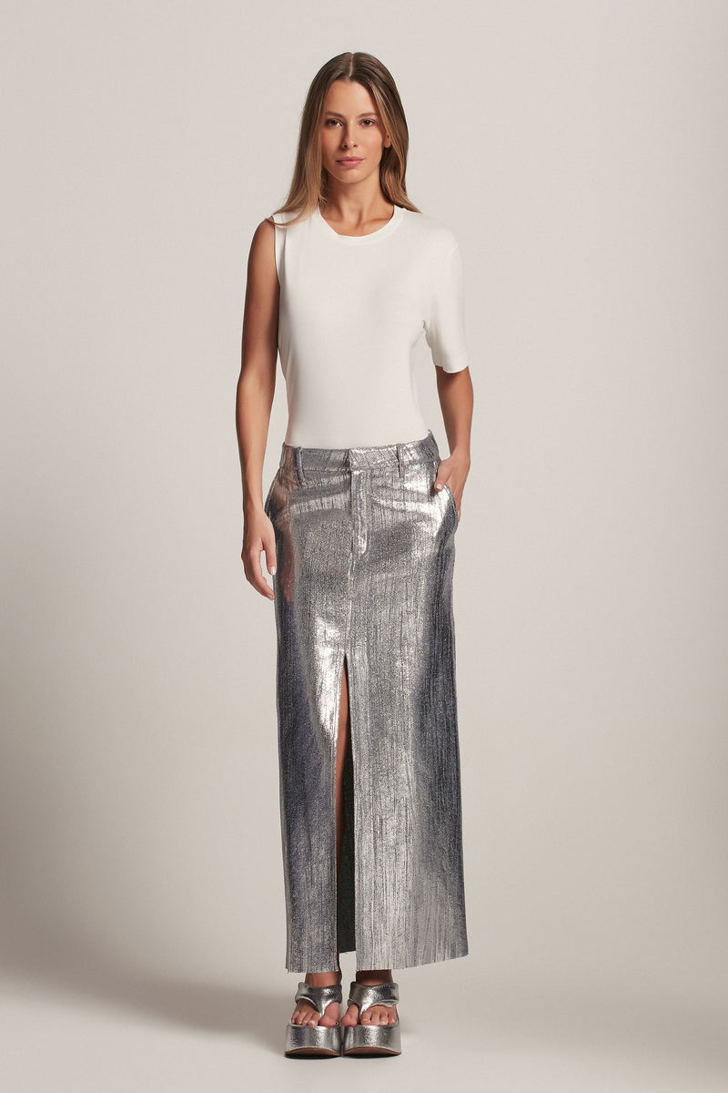 SAIA MIDI FENDA FRONTAL JEANS PRATA (8157846307043)