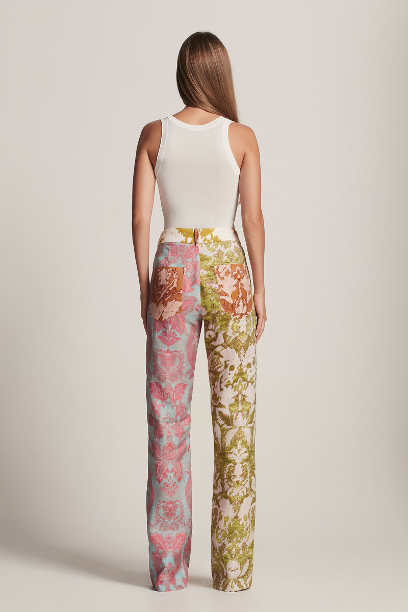 CALÇA LINHO ESTAMPA PATCHWORK (8157844635875)