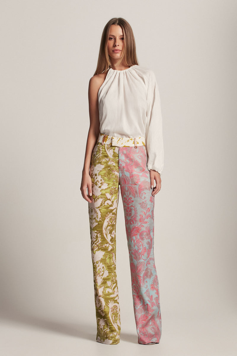 CALÇA LINHO ESTAMPA PATCHWORK (8157844635875)
