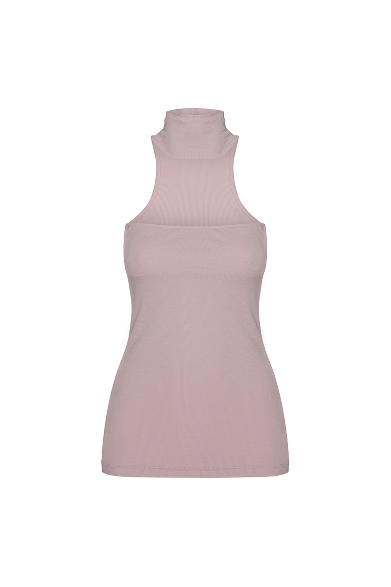 BLUSA TOMARA QUE CAIA GOLA FALSA MALHA ROSA (8784863363299)