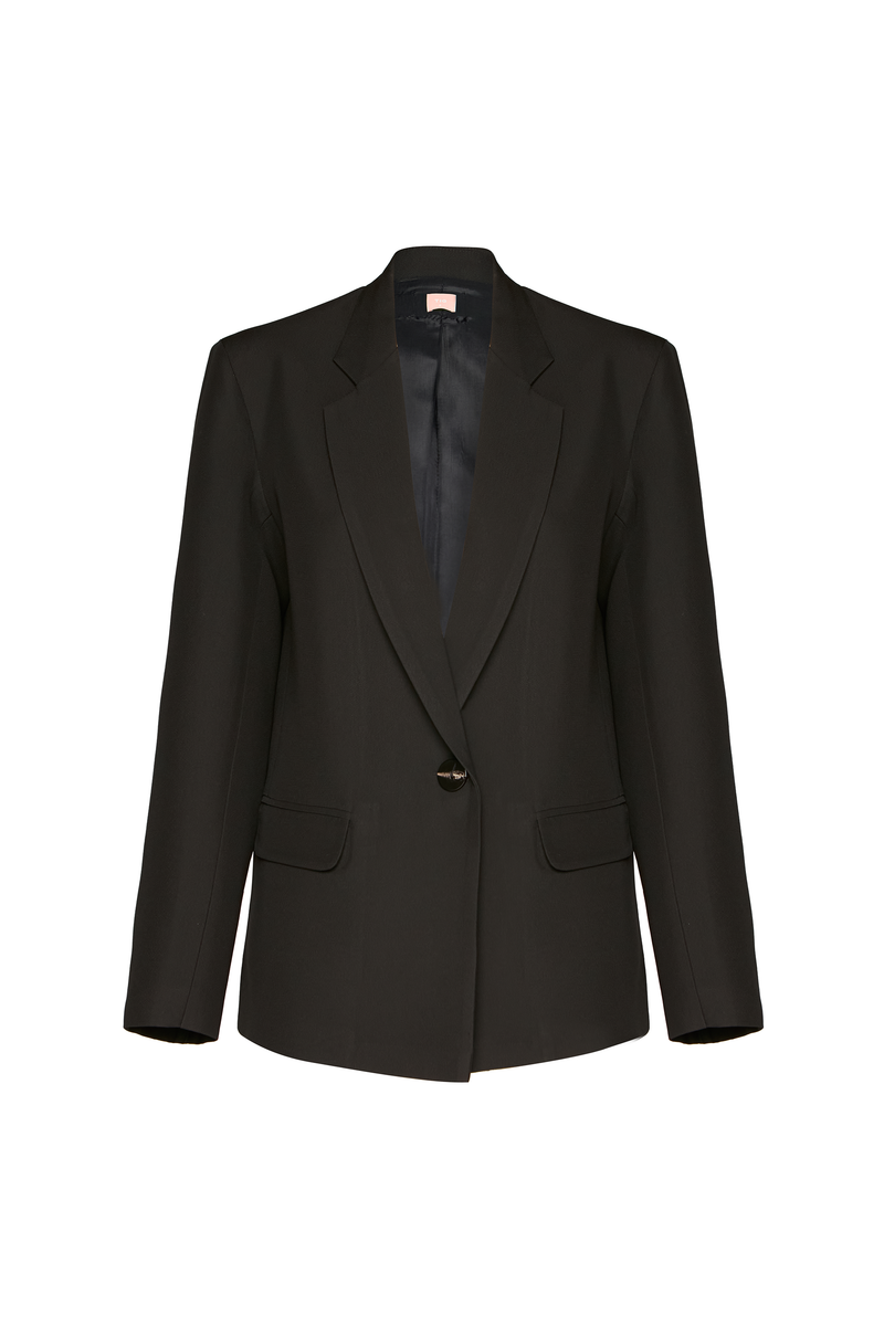 BLAZER ALFAIATARIA CREPE PATOU PRETO (8809476161763)