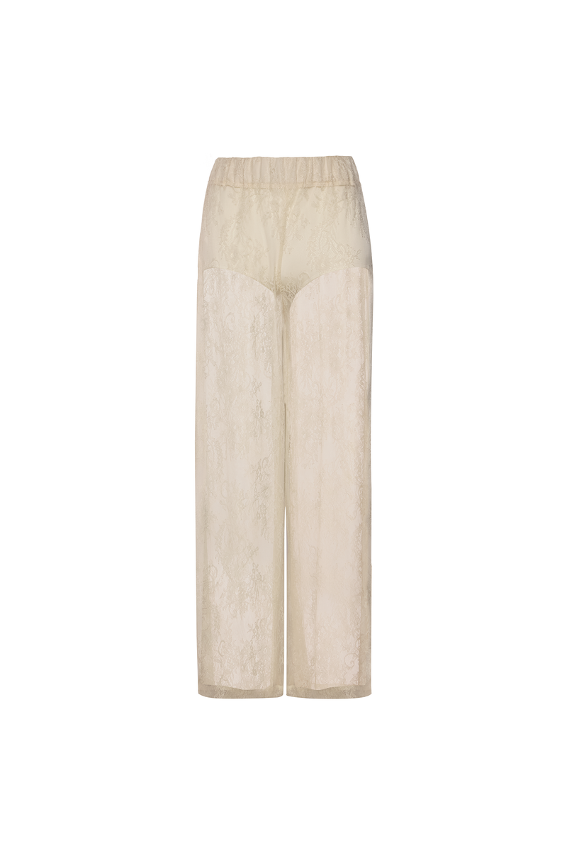 CALÇA PANTALONA RENDA OFF WHITE (8809477079267)