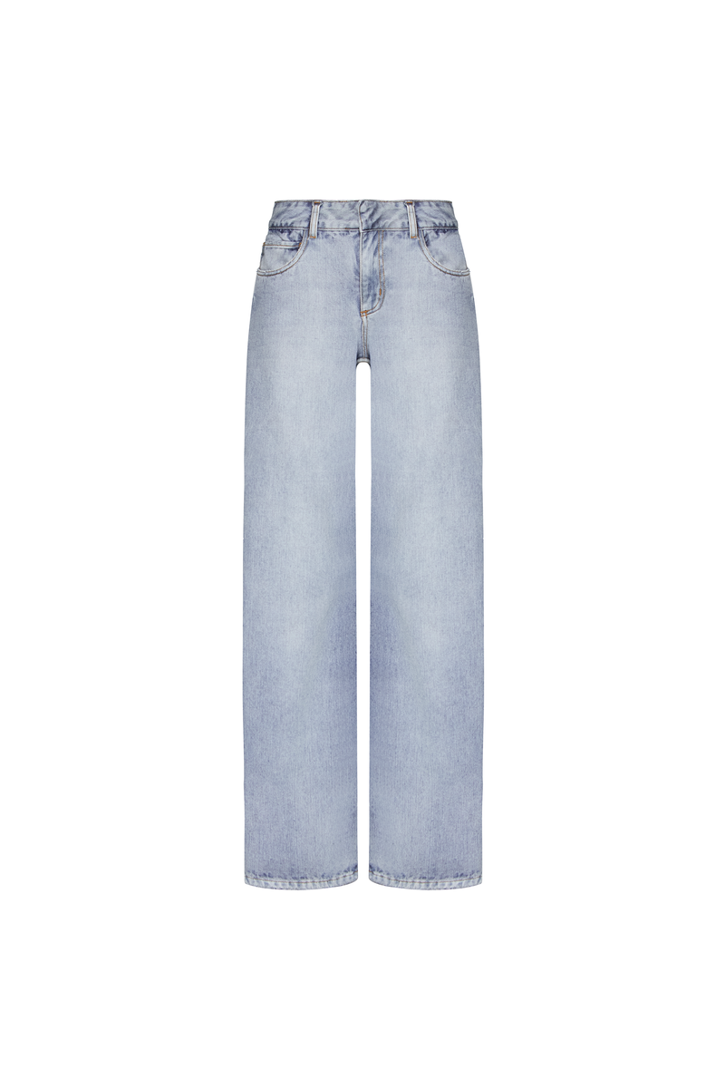 CALÇA JEANS FLARE CINTURA BAIXA (8906273456355)