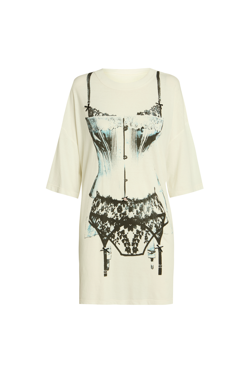 CAMISETA ESTAMPA CORSET OFF WHITE (8928988430563)