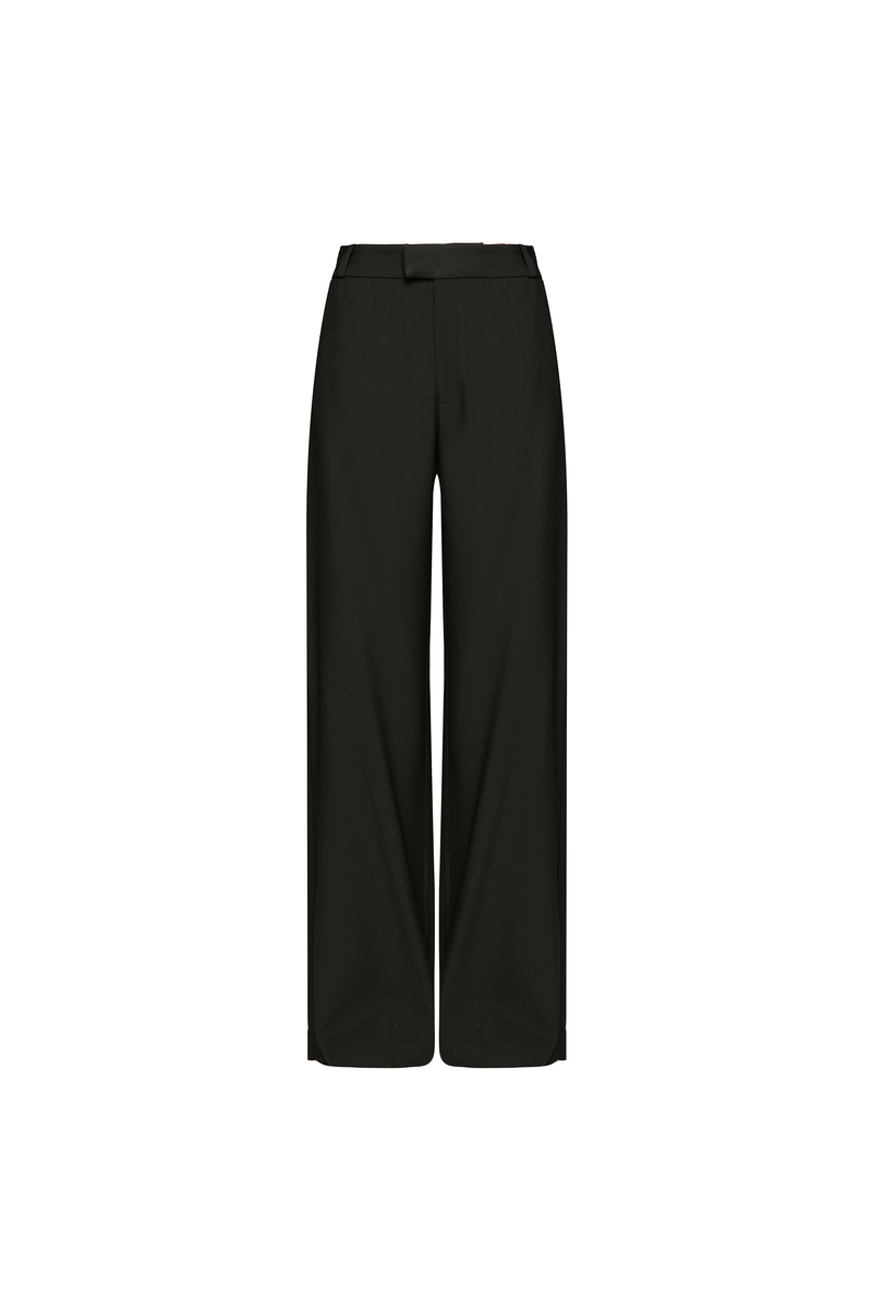 CALÇA ALFAIATARIA PERNA RETA FRISO FRONTAL PATOU HEAVY PRETO (8950207414499)