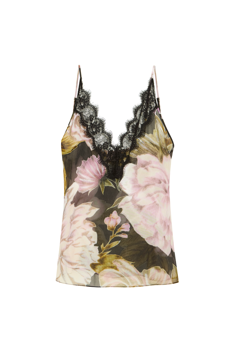REGATA ALÇA DECOTE RENDA GEORGETE FLORAL PRETO (8980755087587)