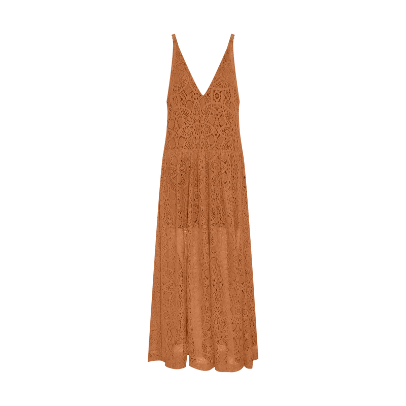 VESTIDO REGATA LONGO RENDA OCRE (8099001270499)