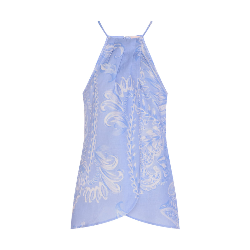REGATA TRANSPASSADA LINHO ESTAMPA PAISLEY AZUL (8193366196451)