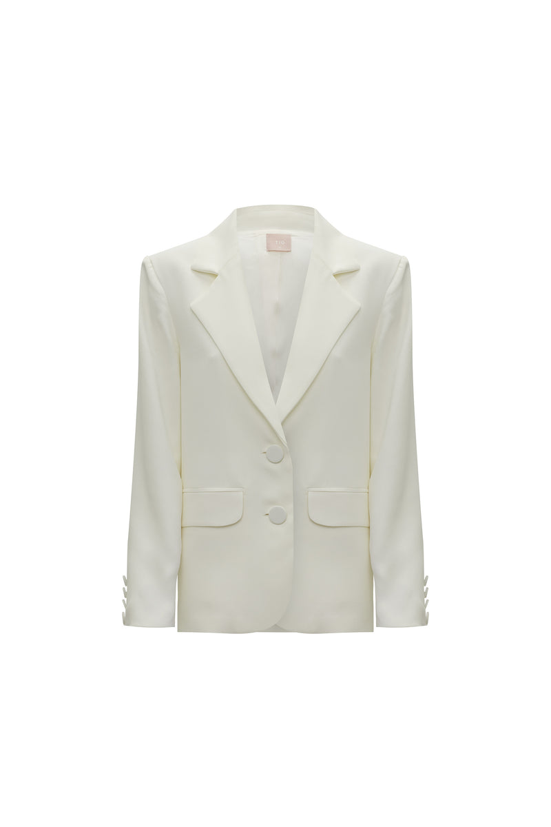 BLAZER CREPE PATOU OFF WHITE (8362853531875)