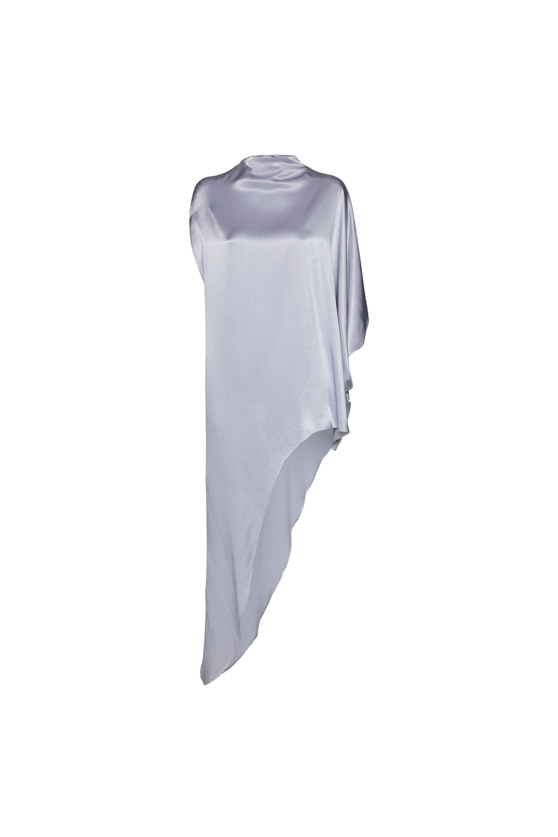 BLUSA KAFTAN ASSIMÉTRICA CETIM AZUL (8748924666083)