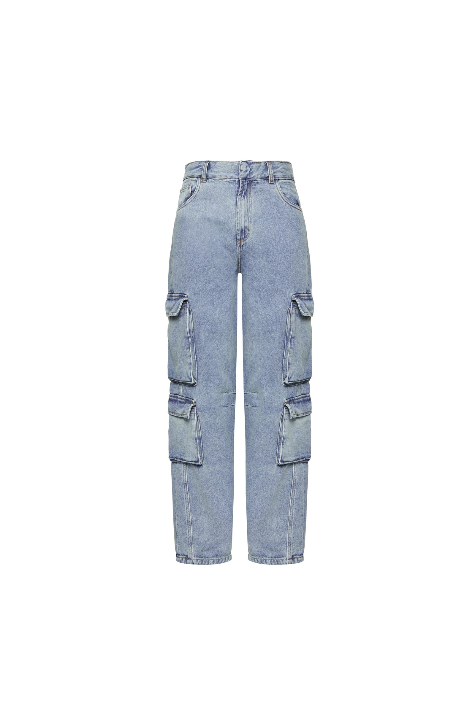 CALÇA JEANS CARGO 8 POCKETS – TIG STORE