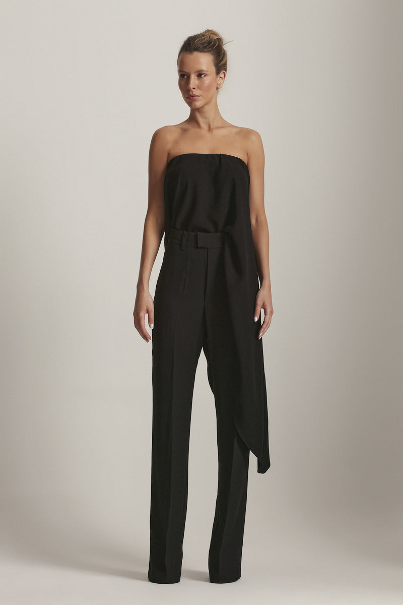 CALÇA  ALFAIATARIA CREPE PRETO (8143806726371)