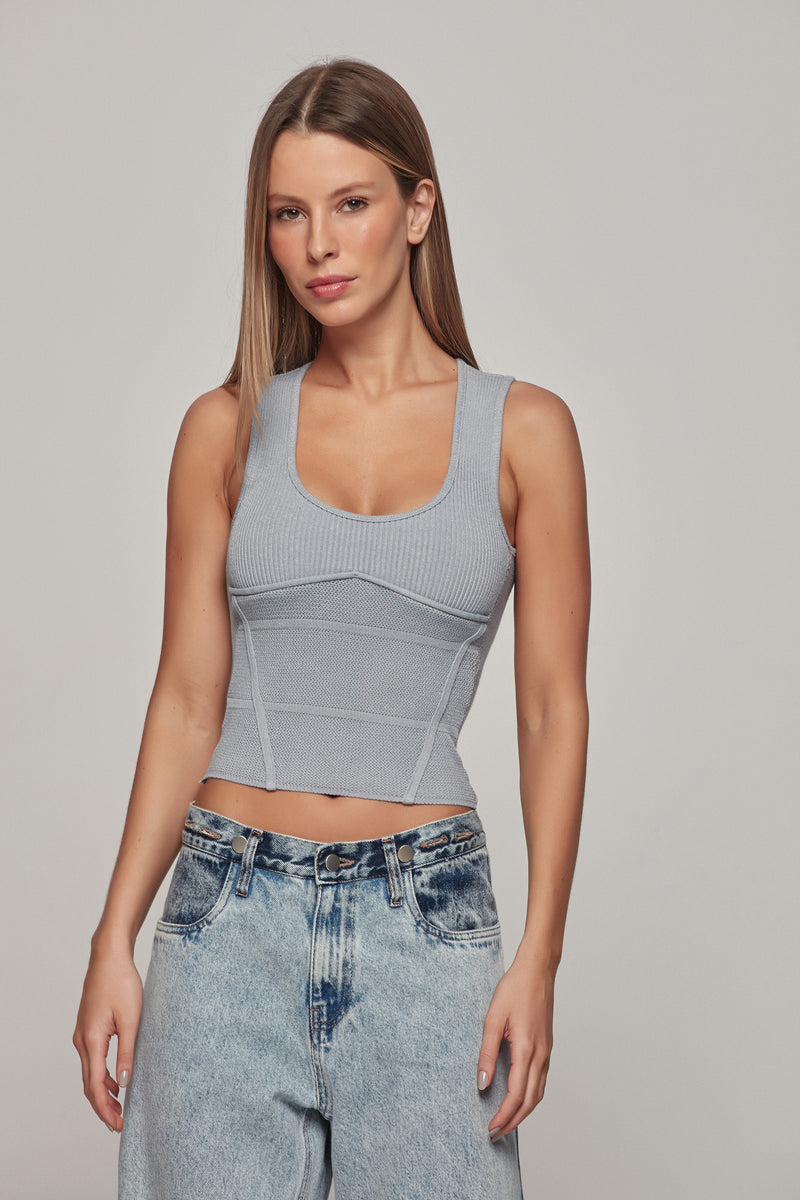 REGATA RECORTES TRICOT AZUL (8193365541091)