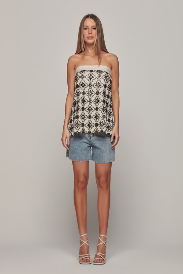 SHORTS JEANS BARRA A FIO (8193369964771)