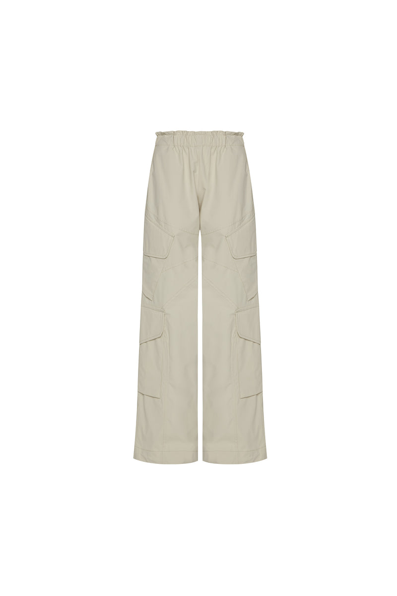 CALÇA CARGO POCKETS COTTON STRETCH OFF WHITE (8537366233315)