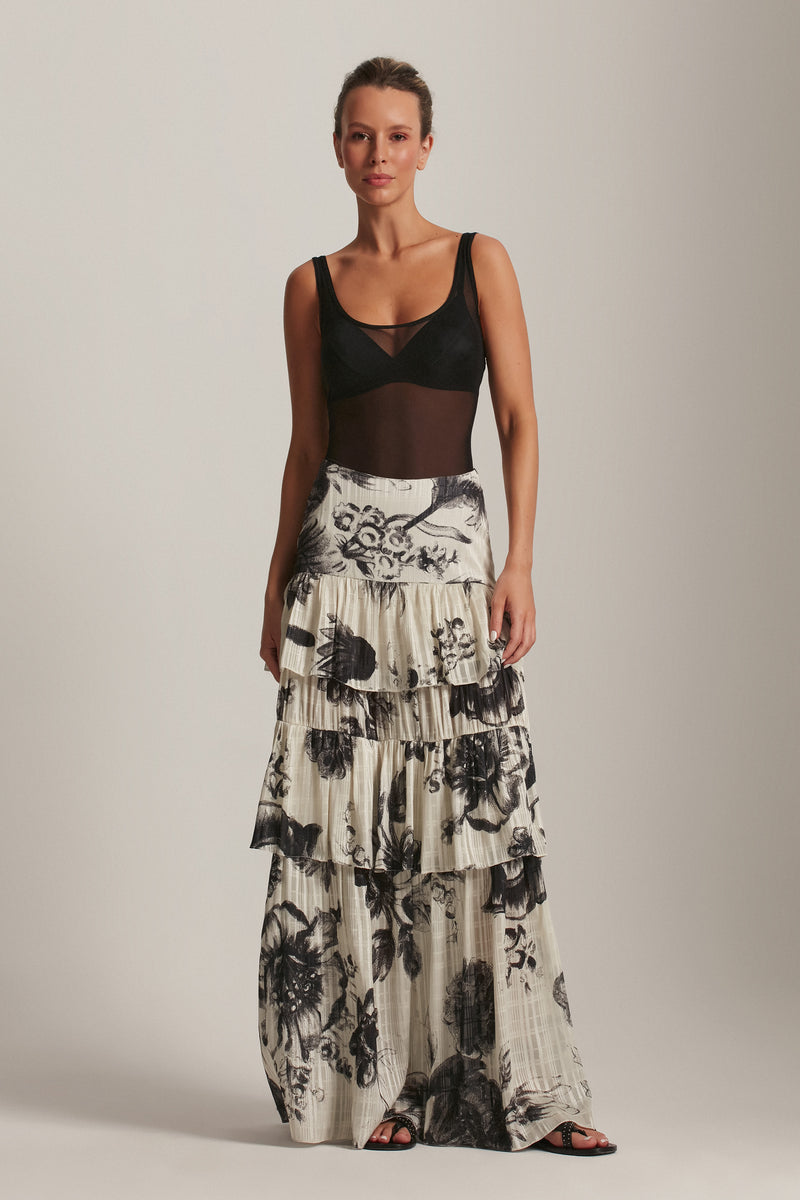 SAIA LONGA BABADOS FLORAL P/B (8143809249507)