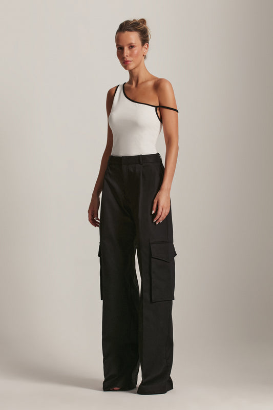 CALÇA CARGO PANTALONA COTTON PREMIUM PRETA (8143807316195)