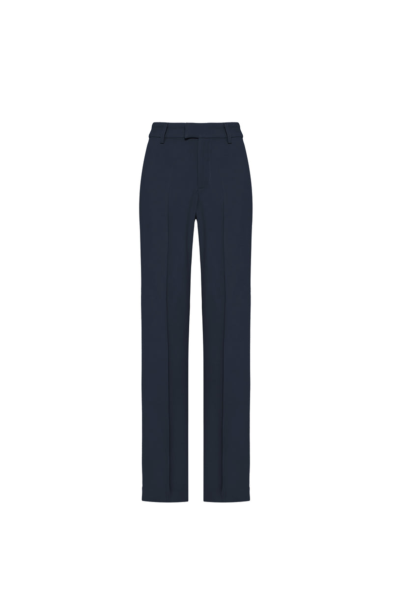 CALÇA RETA CREPE PATOU AZUL MARINHO (8470121447651)