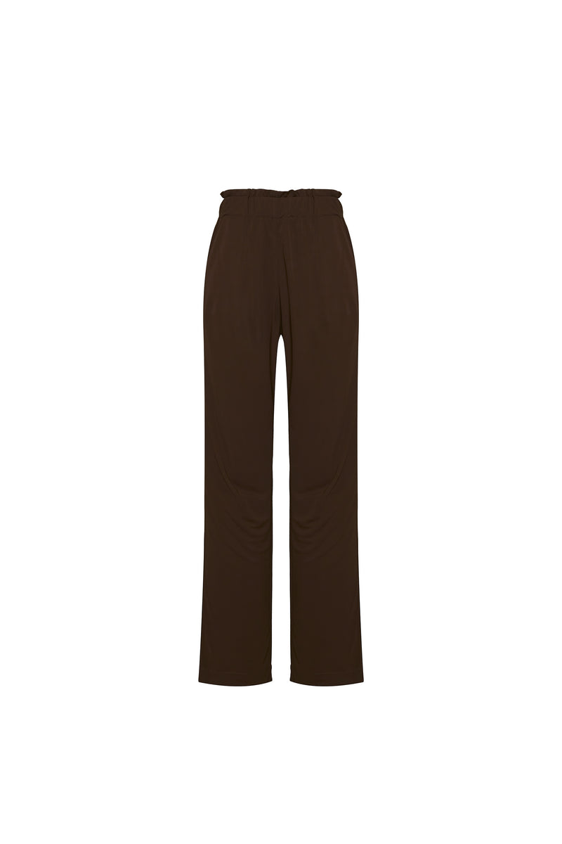 CALÇA RETA JERSEY MARROM (8470121840867)