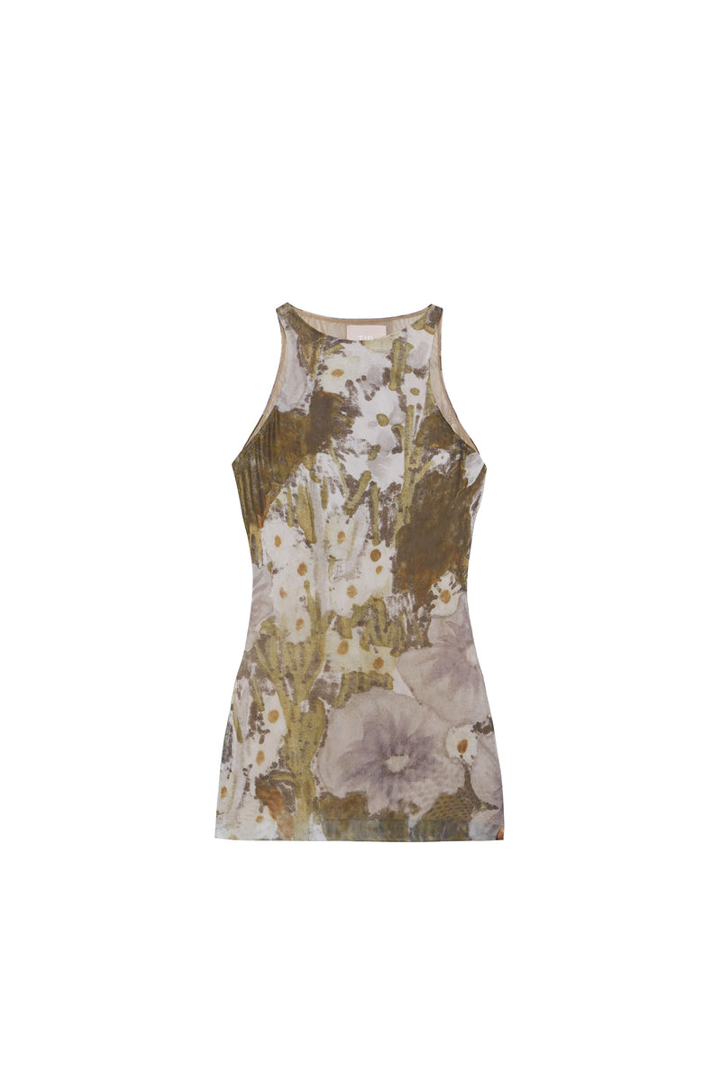 REGATA NADADOR TULE ESTAMPA FLORAL CLARA (8470123839715)