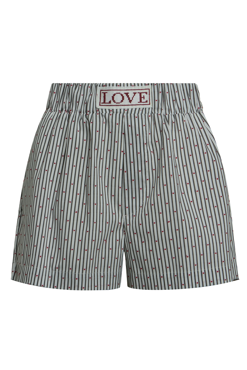 SHORTS ELÁSTICO CÓS BORDADO LOVE (8944688955619)