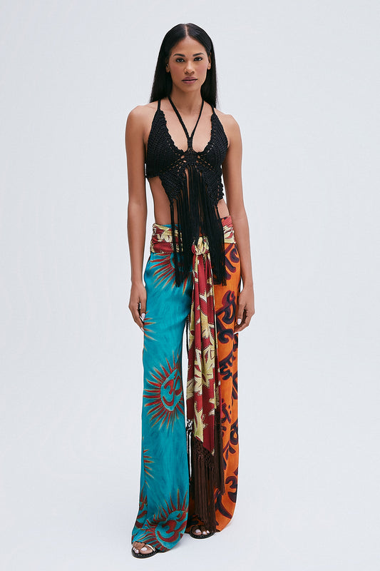 CALÇA PANTALONA ESTAMPA PATCHWORK (8216361959651)