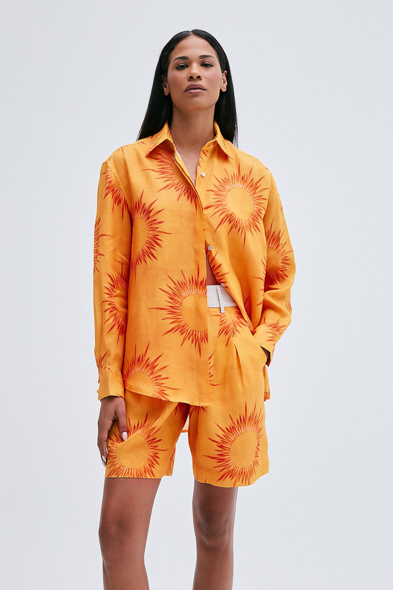 CAMISA LINHO ESTAMPA SOL (8216362320099)