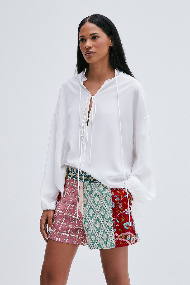 SHORTS PATCHWORK BORDADO MULTICOLOR (8216363729123)