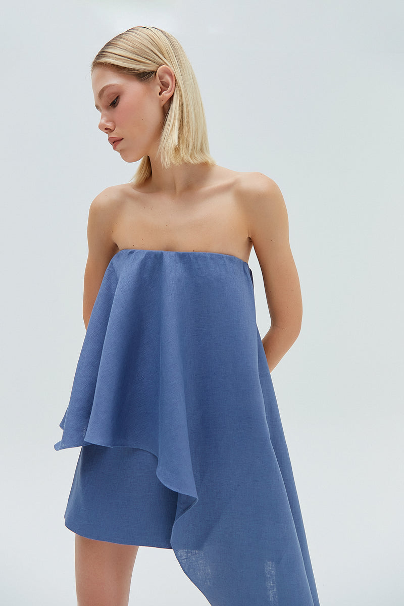 BLUSA TOMARA QUE CAIA PONTA LINHO AZUL (8319869616355)