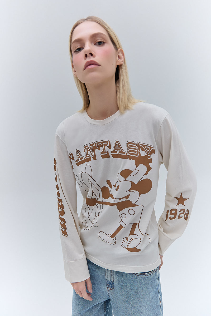 CAMISETA MANGA LONGA FANTASY OFF WHITE (8470122692835)