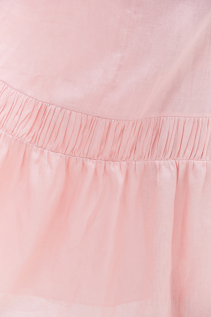 VESTIDO LONGO ALÇA CAMBRAIA DE LINHO ROSA (8275825033443)