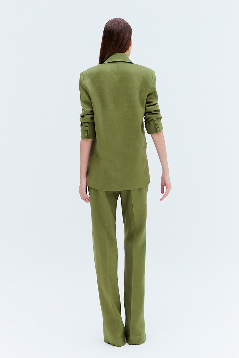 BLAZER LINHO VERDE OLIVA (8275817529571)
