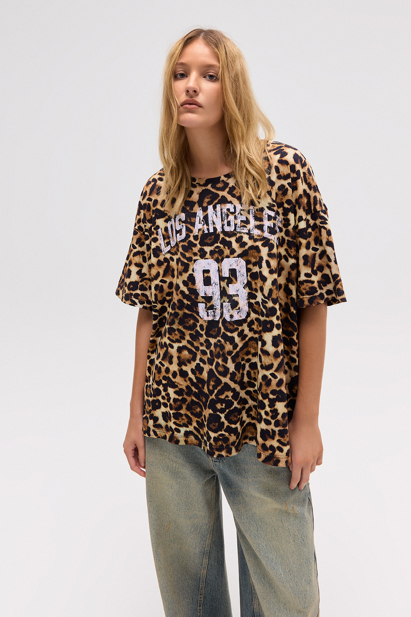 CAMISETA MALHA ONÇA LOS ANGELES (8784855466211)